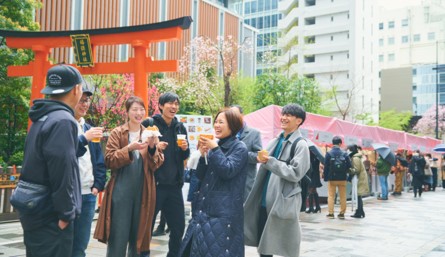 老舗・名店の味が屋台で楽しめる!いちごスイーツに期間限定メニュー、ライブも― SAKURA FES NIHONBASHI 2024【日本橋】